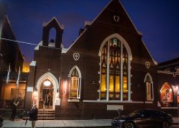 Church and Union brunch in a converted church in Charleston