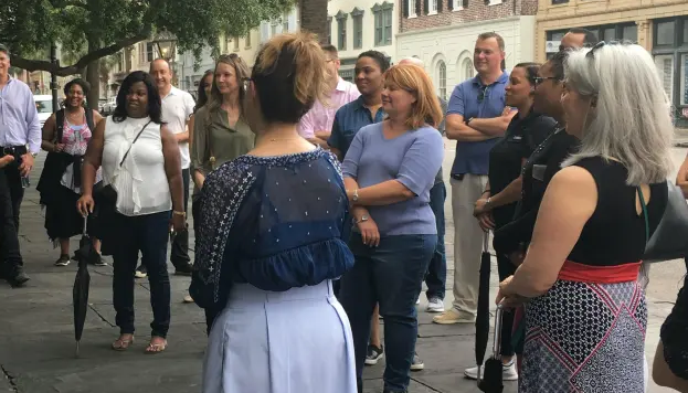 Guided food tasting tour in the French Quarter