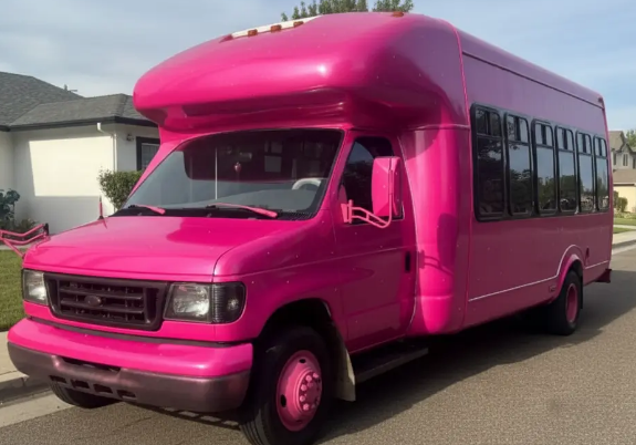 Party bus for a group night out